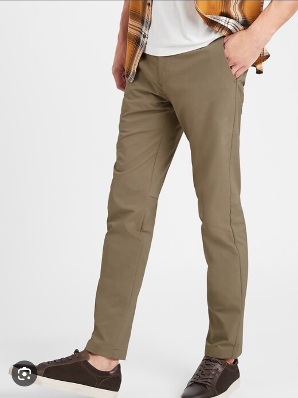 Banana Republic Slim city Pants in moonstone tan size 32x32